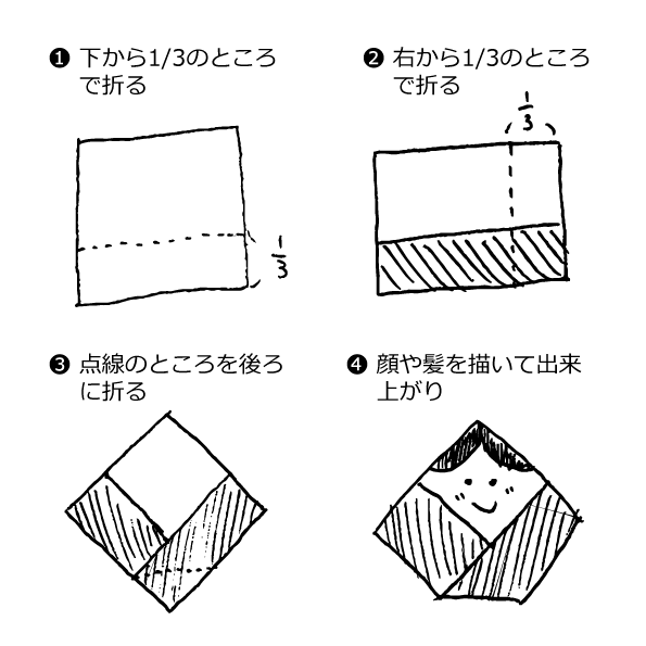 ひな祭りのかわいい折り紙クラフトの作り方 Craftie Style