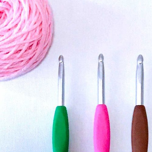 編み物初心者の方向け　かぎ針のサイズの選び方