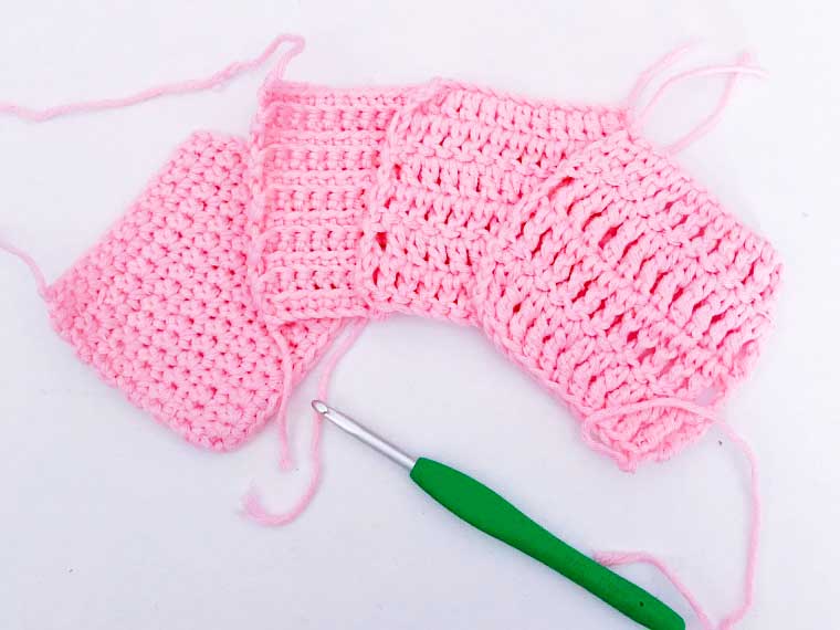編み方によって変わる 編み地 の特徴を比較してみよう Craftie Style