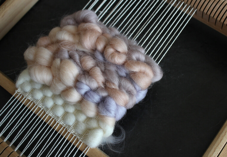 羊毛タペストリーの作り方