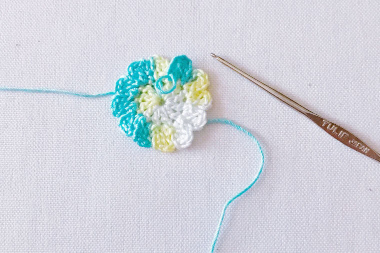 レース編みのお花モチーフの作り方 Craftie Style