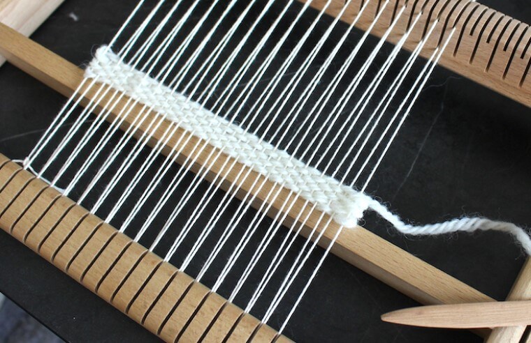 平織りの織り方