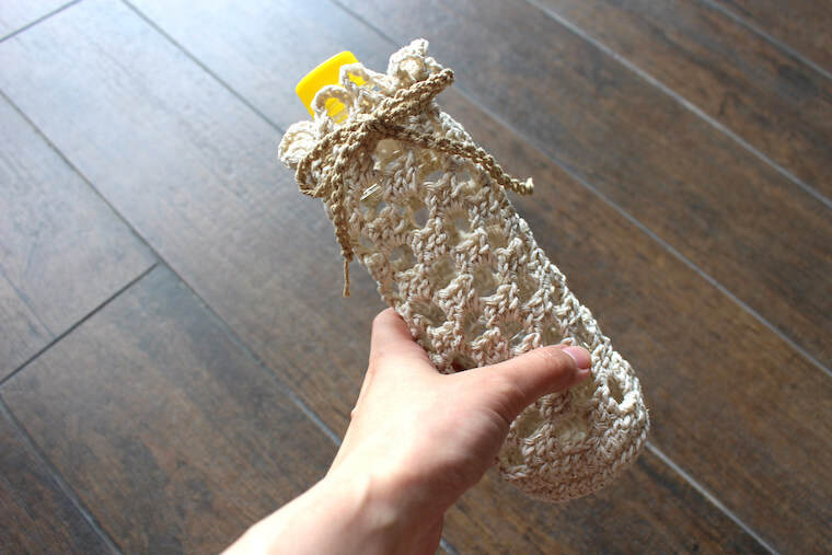 かぎ針編みのペットボトルカバーの作り方 Craftie Style