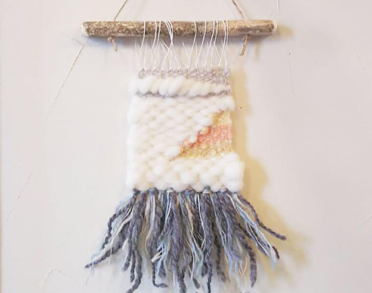 フワフワ糸で紡ぐタペストリー、織りませんか？
