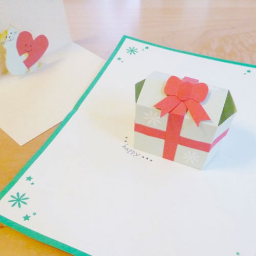 手作りのポップアップ式クリスマスカードの作り方 Craftie Style