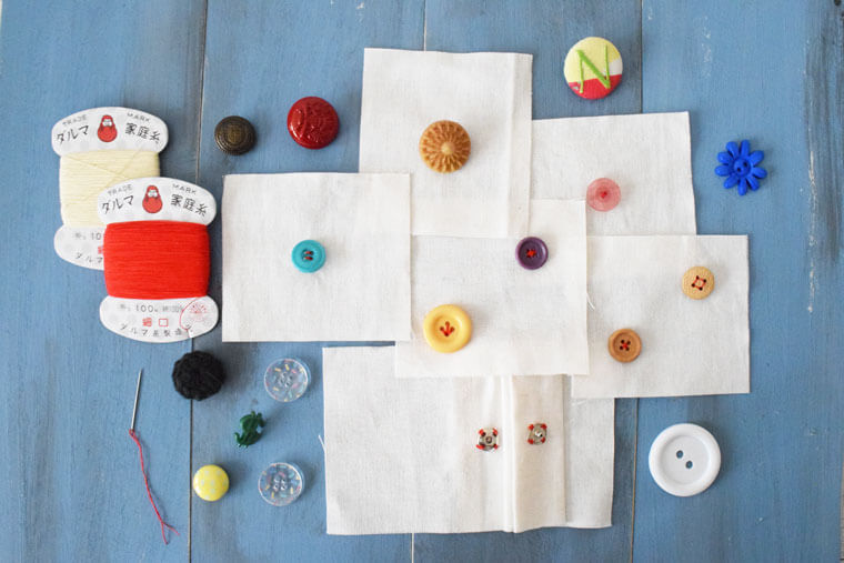 ボタンの付け方・縫い方を解説＜4穴・2穴ボタン・足つきボタン・スナップボタン＞ | Craftie Style