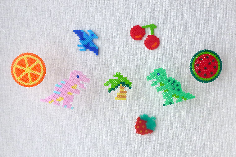 ドット絵柄がかわいい！アイロンビーズの作り方 | Craftie Style