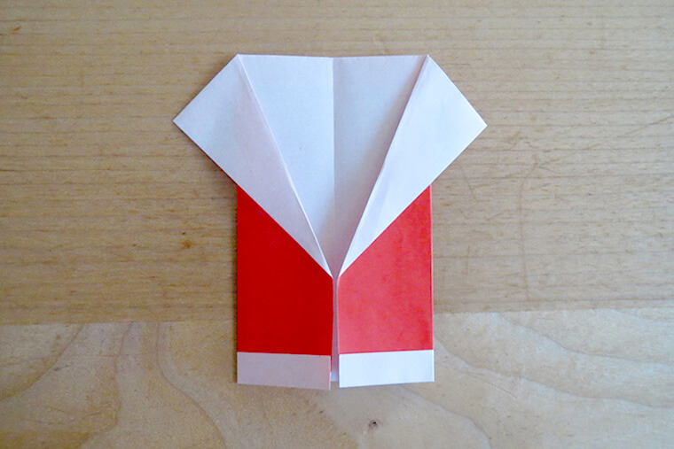 サンタクロース 折り紙