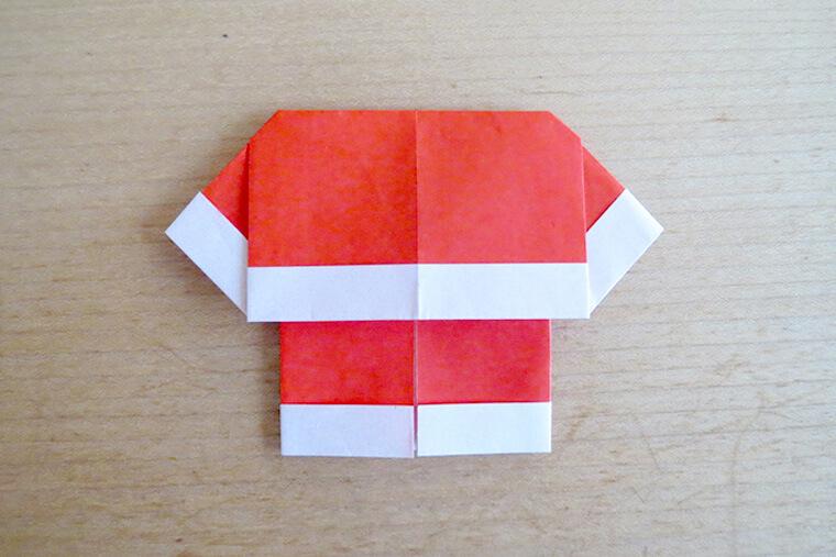 サンタクロース 折り紙