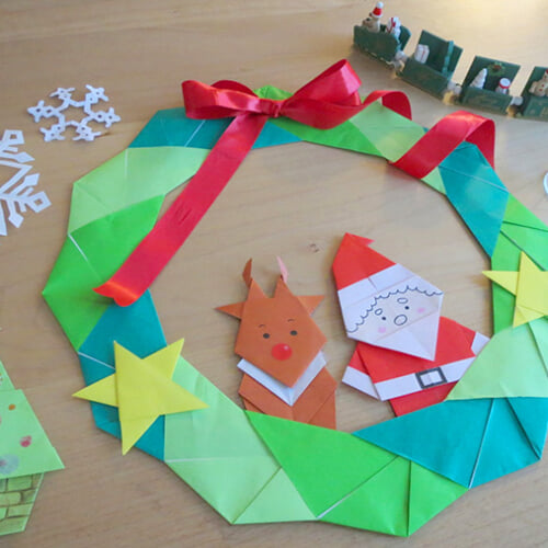 クリスマス飾りを折り紙で作ろう。かわいいアイデアレシピ集