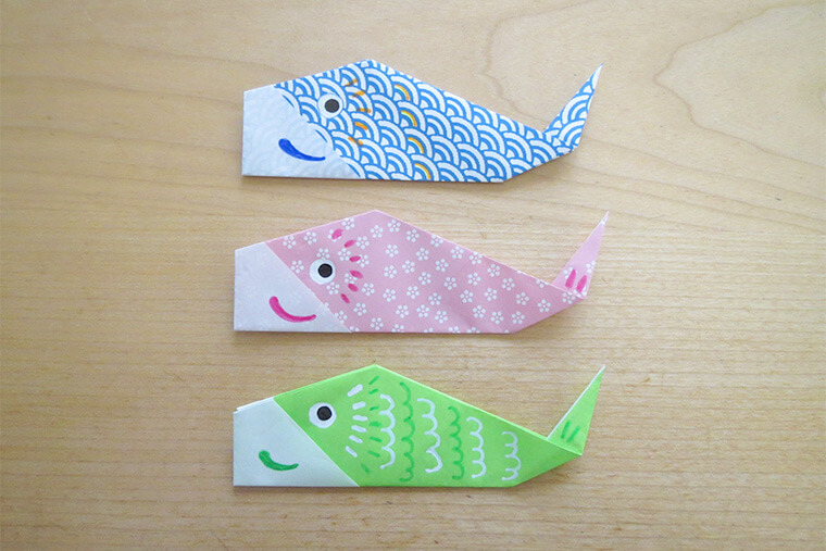 折り紙で作る「鯉のぼり」｜こどもの日の折り紙レシピ | Craftie Style