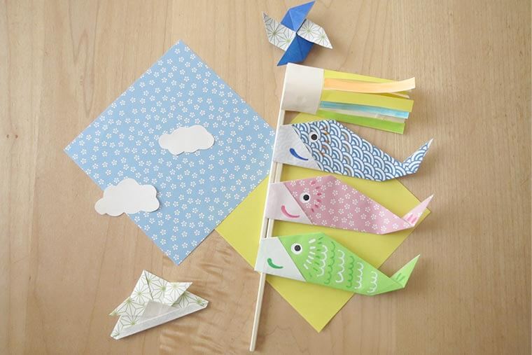 折り紙で作る「鯉のぼり」｜こどもの日の折り紙レシピ | Craftie Style
